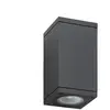 LCD, Éclairage d'extérieur, Applique murale 2flg Graphite (GU10, IP65)