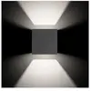LCD, Éclairage d'extérieur, Applique murale LED IP54 graphite 3000K 2x...