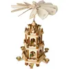 Brubaker Pyramide de Noël 45cm en bois avec crèche MOULI 