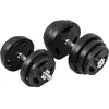 Set d haltères en vinyle 30 kg Gorilla Sports