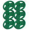 Gorilla Sports Halterschijven set - 30 kg - Gietijzer - Coating - 4 x 2,5 + 4 x 5 kg