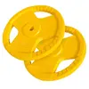 Disque en caoutchouc avec poignées 30/31 mm SET 30 KG (6x5 KG) Gorilla Sports