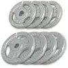 GORILLA SPORTS Disque musculation fonte 30/31 mm ou 50/51 mm avec poignées