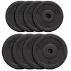 Gorilla Sports Halterschijven 4 x 5 & 4 x 2,5 kg - Kunststof - 30 mm