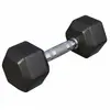 Gorilla Sports Dumbbell - 1 x 4 kg - Gietijzer - Hexagon - Halter