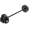 GORILLA SPORTS Set d'haltère aérobic de 20 KG (avec disques plastique Grip)