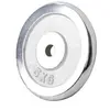 Gorilla Sports Gewichtsschijf - Halterschijf - 5 kg - Chroom - 30 mm