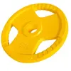 Gorilla Sports Halterschijf - 15 kg - Gripper Gietijzer rubber coating - 50 mm