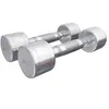 Gorilla Sports Dumbellset 6 kg - 2x3 kg - Halterset - Vaste dumbbells - Chroom
