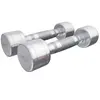 Gorilla Sports Dumbellset 4 kg - 2x2 kg - Halterset - Vaste dumbbells - Chroom