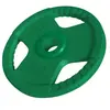 Gorilla Sports Halterschijf - 5 kg - Gripper Gietijzer rubber coating 50 mm