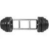 GORILLA SPORTS Set pour triceps avec disques plastique 35 kg