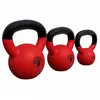 Kettlebell en fonte avec revêtement en vinyle SET 4KG + 8KG + 12KG Gorilla Sports