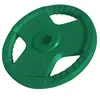 Gorilla Sports Halterschijf - 5 kg - Gripper Gietijzer rubber coating - 30 mm