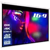 ESMART Professionnel MIROLO Toile pour store enrouleur 266 x 149 cm (120") 16:9 | Écran de projecteur home cinéma écran Rollo LCD