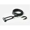 TEXLOCK eyelet - U/X lock - Fietsslot - ART2 - M - 120 cm - Zwart