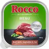 9x300g Rocco Menu boeuf, agneau - Pâtée pour chien