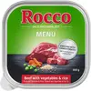 9x300g Rocco Menu boeuf - Pâtée pour chien