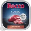 9x300g Rocco Classic en barquettes boeuf, agneau - Pâtée pour chien