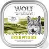 6x300g Adult Green Fields agneau Wolf of Wilderness - Pâtée pour chien