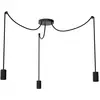 Segula, Suspension, Suspension SPYDER 3x Wave noir E27 (E27)