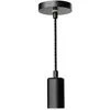 Segula Plafondlamp Alix Wave zwart E27