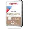 Disque dur interne Toshiba N300 NAS 10 To Argent