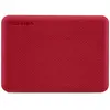 Disque dur externe - TOSHIBA - Canvio Advance - 4 To - Rouge