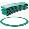 AREBOS Beschermingspads Randafdekking Trampoline 487 cm Groen