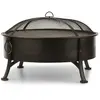 Braséro - Blumfeldt Catania - 2-en-1 Ø 80cm avec grille - Braséro barb...