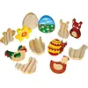 Eduplay Houten figuren pasen set van 12