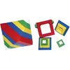 Eduplay puzzel speelgoed driehoek set - 15-delig - educatief karton.