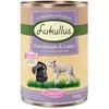 6x400g Lukullus Junior coeurs de dinde, agneau - Pâtée pour chien