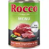 6x400g Menu Rocco, boeuf & agneau - Pâtée pour chien