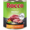 6x800g Rocco Menu boeuf, volaille - Pâtée pour chien
