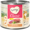 6x200g Feringa Classic Meat Menu canard, veau, brocoli, pissenlit - Pâtée pour chat