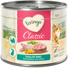 6x200g Feringa Classic Meat Menu lapin, dinde, argousier, menthe à chat - Pâtée pour chat