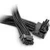 be quiet! 12V-2x6 / 12VHPWR 90° Cable PCI-E 0,7 m