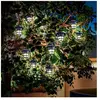 Guirlande solaire - ESOTEC - Asia Style - 10 lampions - Blanc chaud - 8 modes