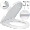 KESSER® WC bril met Soft Close Deksel - Toiletbril met Duroplast en Qu...