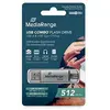 MediaRange Combo-Stick (512 Go, USB-A), Clé USB, Argent