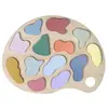 Kindsgut Puzzle à encastrer en bois Couleurs (14 pièces)