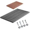 AREBOS - Élément de Sol pour Douche Solaire WPC Plaque de Sol - 101 x ...