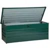 Beliani CEBROSA - Kussenbox - Groen - Staal