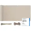 Sekey Brise-Vue pour Balcon Couverture de confidentialité Écran Polyst...