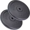 ScSPORTS® Halterschijven set - 60 kg - 2 x 30 kg - Gietijzer - 30 mm - Gewichten