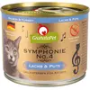 6x200g GranataPet Symphonie saumon, dinde - Pâtée pour chat