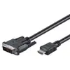 M-CAB câble vidéo - HDMI / DVI - 3 m