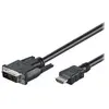 M-CAB câble vidéo - HDMI / DVI - 5 m
