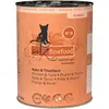 6x400g Catz Finefood poulet, thon - Pâtée pour chat